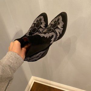 Jeffery campbell western booties, size 7.5